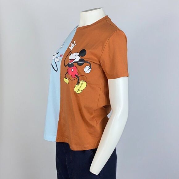 ZARA DISNEY TWO COLOR T-SHIRT SHIRT - Picture 6 of 13